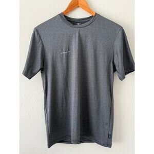 O'Neill Hybrid Surf Shirt Rash Guard Size Small UPF 50+ Charcoal Gray
